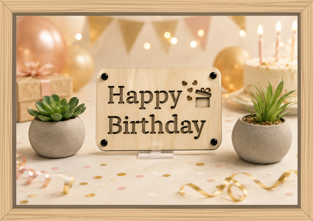 Geldgeschenk - Happy Birthday