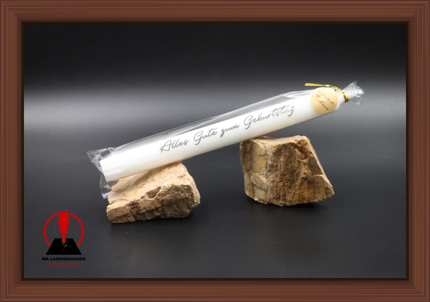 Kerze 240 "Alles Gute zum Geburtstag"