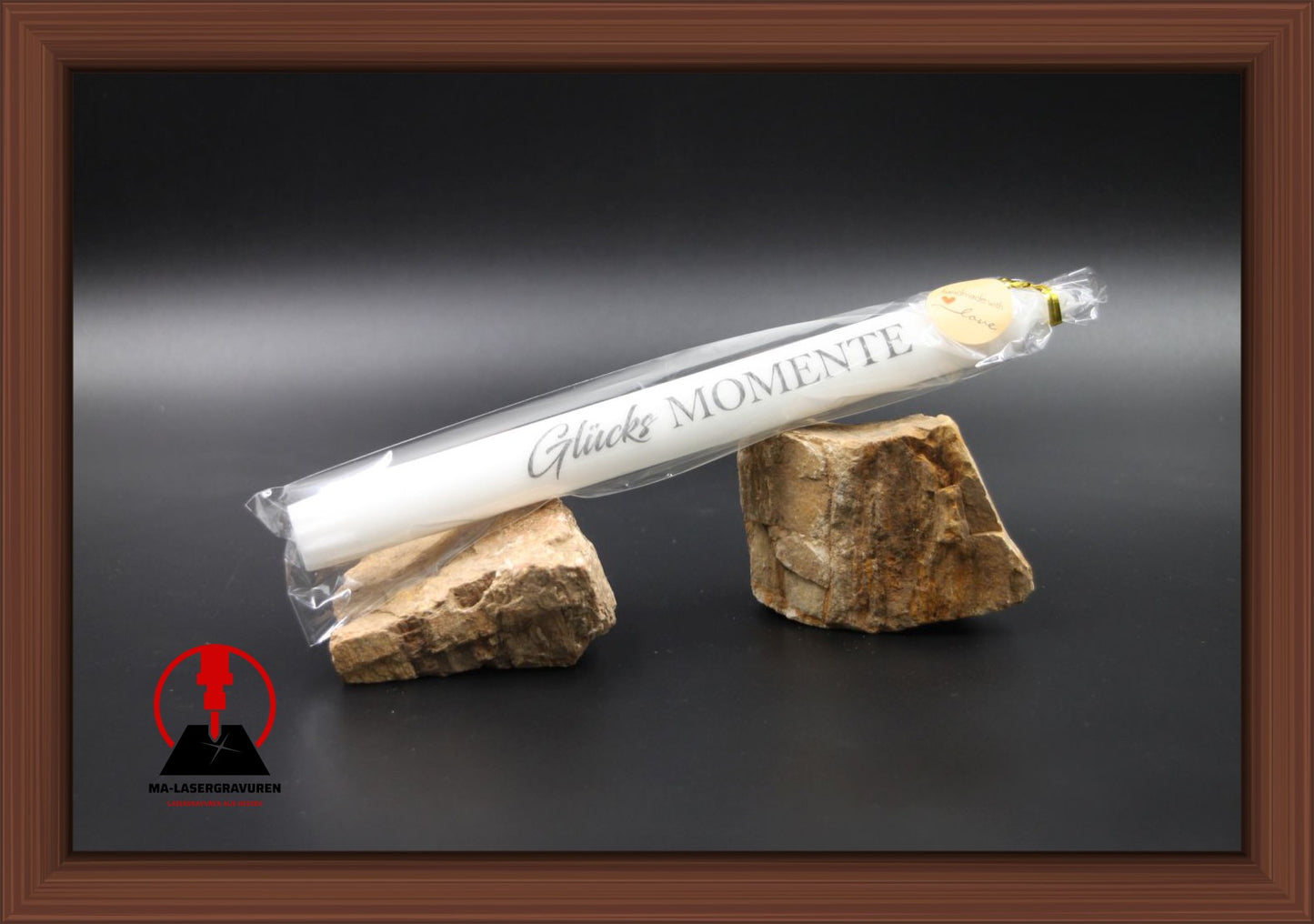 Kerze 240 "Glücks Momente"