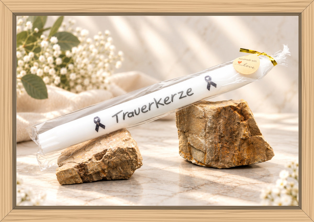 Kerze 240 "Trauerkerze"