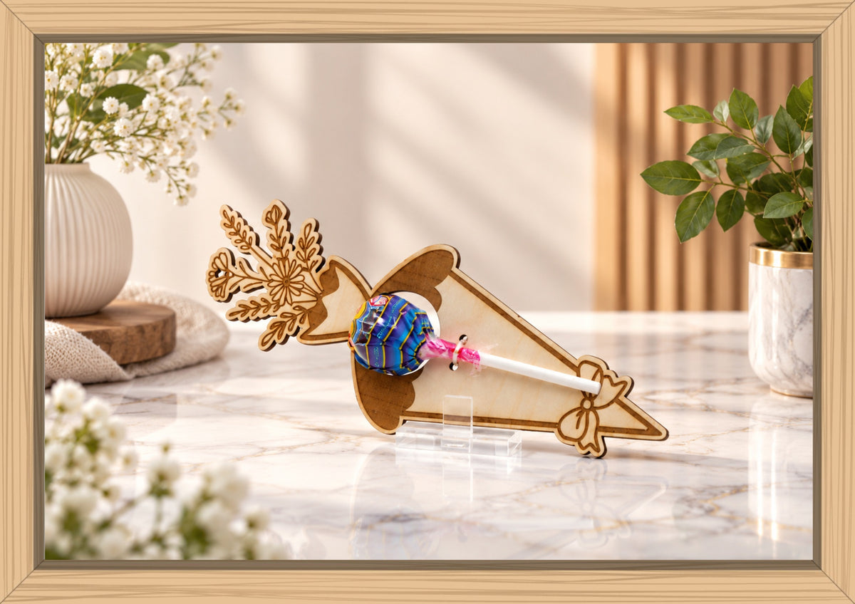 Kleine Geschenketüten "Lolli & Blumen"