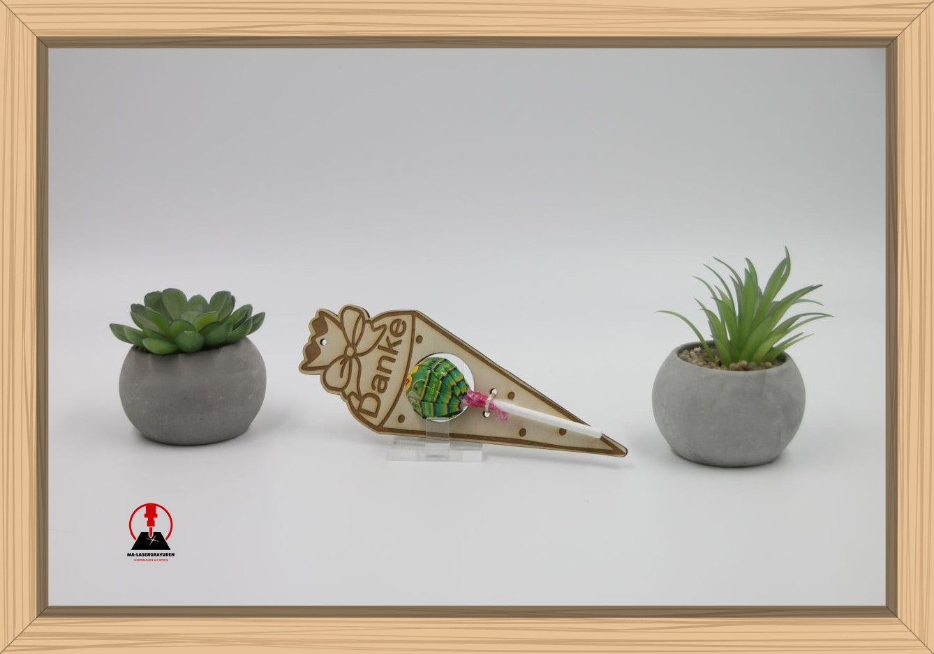 Kleine Geschenketüten "Danke"