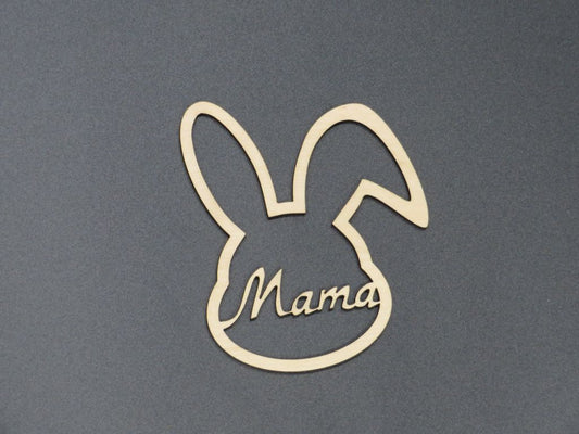 Osterhasen-Anhänger mit oder ohne Namen