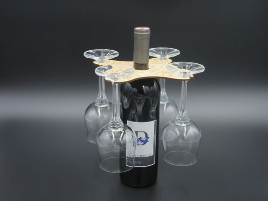 Weinglashalter vierfach - Save Water