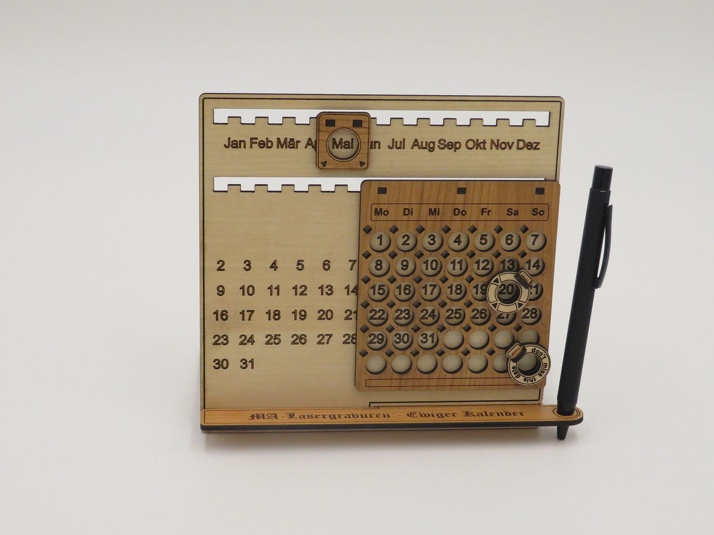 Ewiger Kalender "Tischmodell"