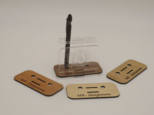 Desk Organizer "Stift & Werbefläche"