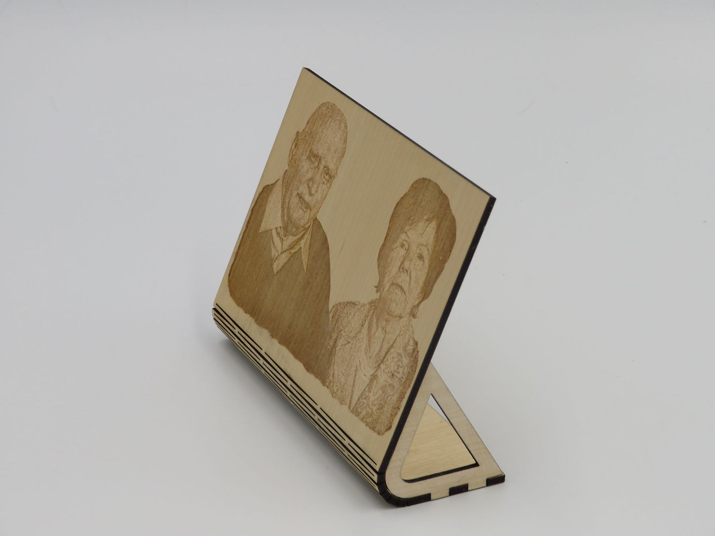 Fotogravur auf Holzständer 10x15