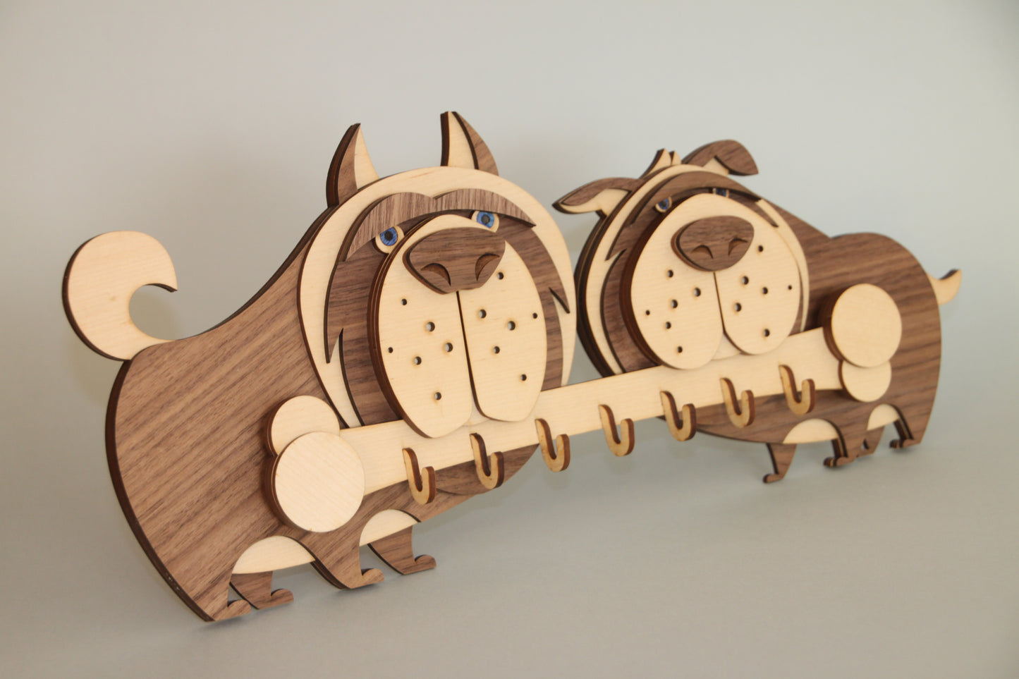 Schlüsselbrett "Hunde"