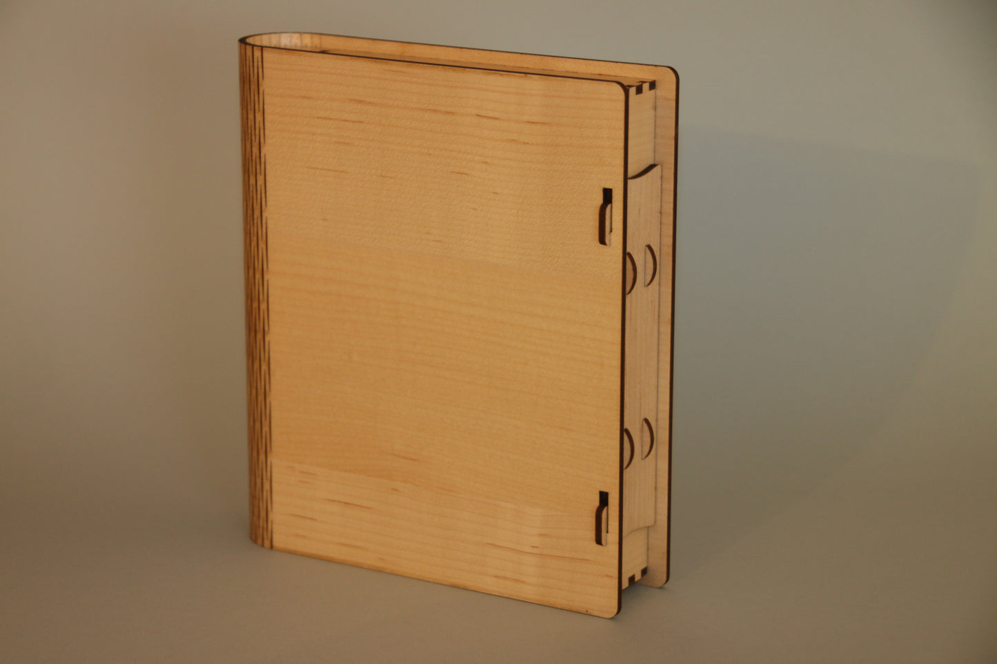 Holzbuch mit Schiebeverriegelung "Standard"