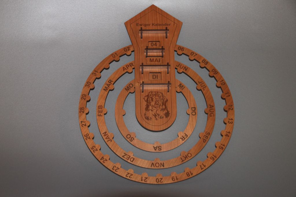 Ewiger Kalender "Rund"