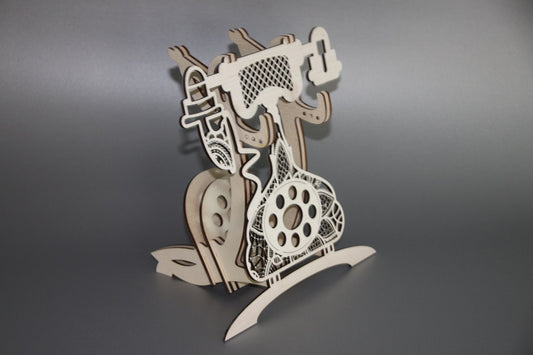 Handyhalter "Nostalgietelefon"