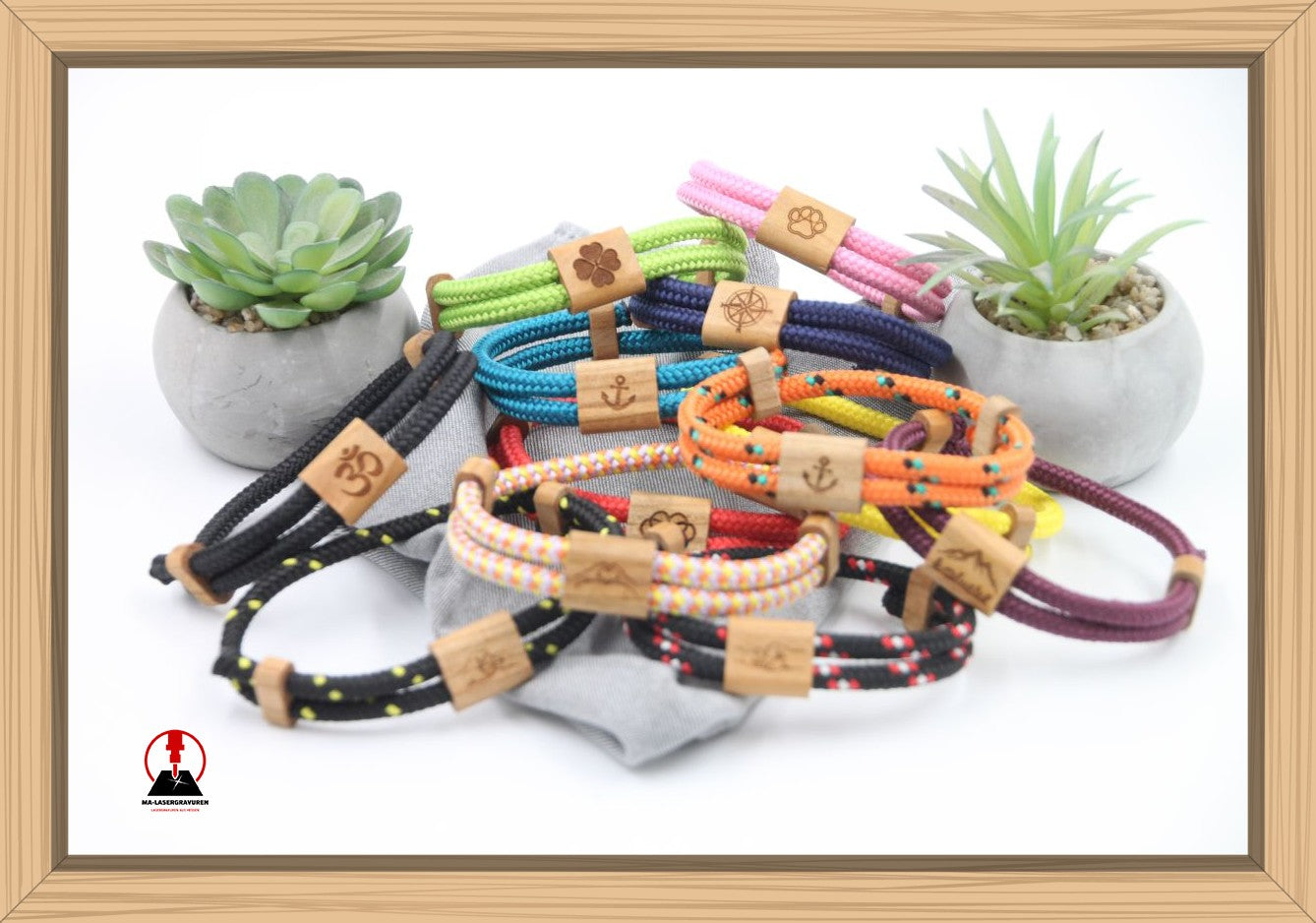 Holz Armband