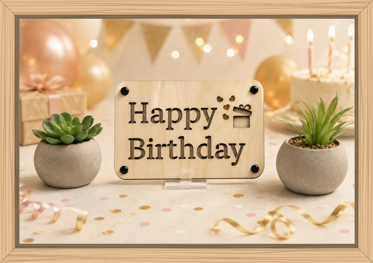 Geldgeschenk - Happy Birthday