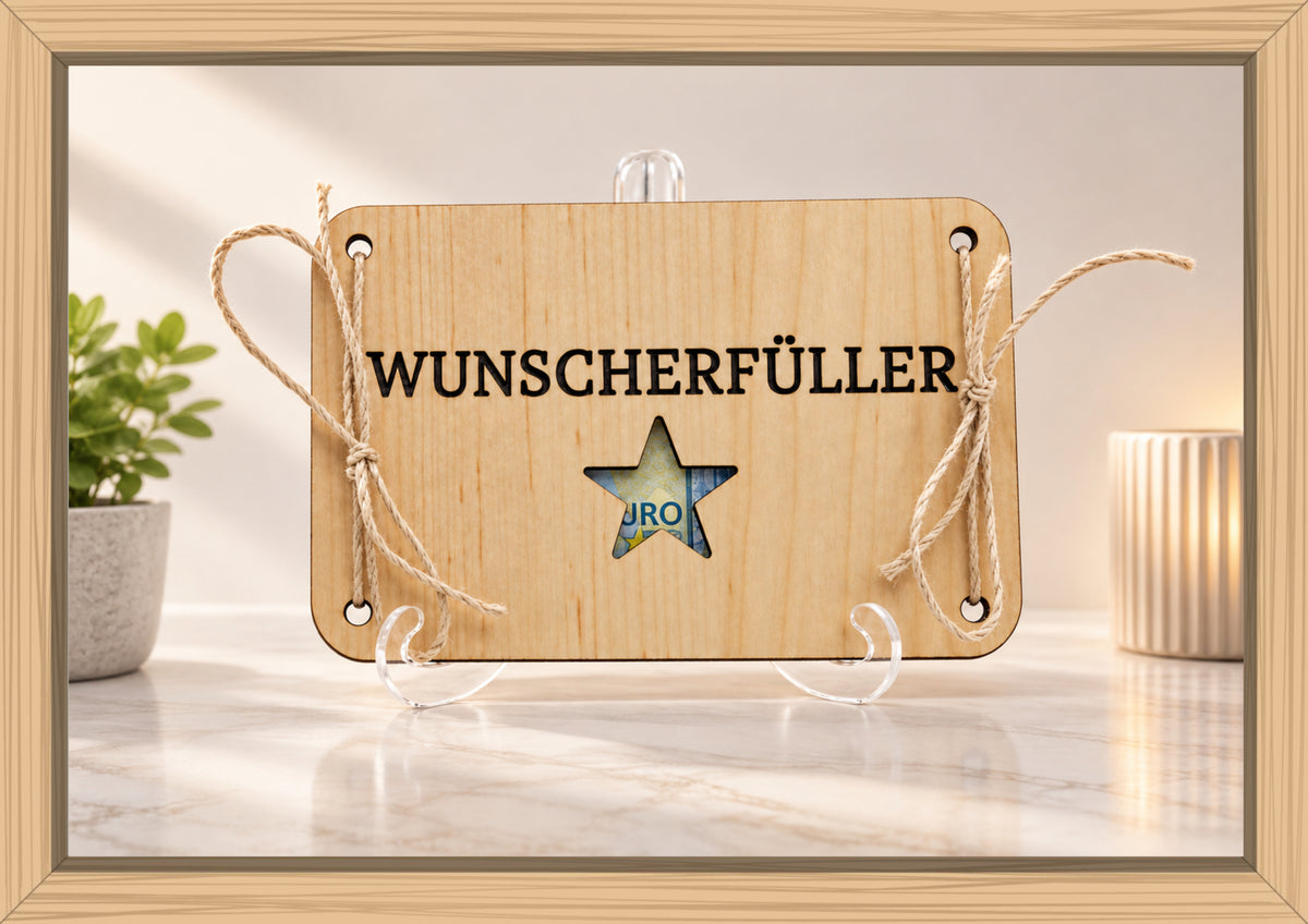 Geldgeschenk - Ein kleiner Wunscherfüller