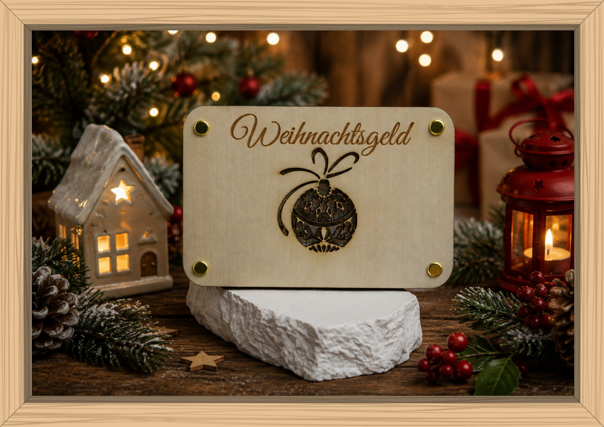 Geldgeschenk - "Weihnachtsgeld" Typ B