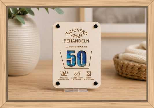 Geldgeschenk - Schonend behandeln 50