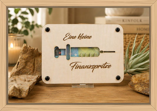 Geldgeschenk - Eine kleine Finanzspritze
