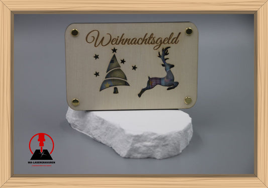 Geldgeschenk - "Weihnachtsgeld" Typ E