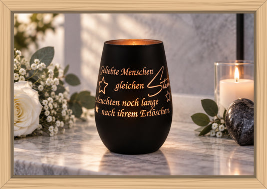Windlicht - Geliebte Menschen gleichen...