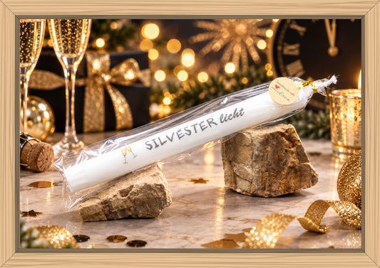 Kerze 240 "Silvesterlicht"