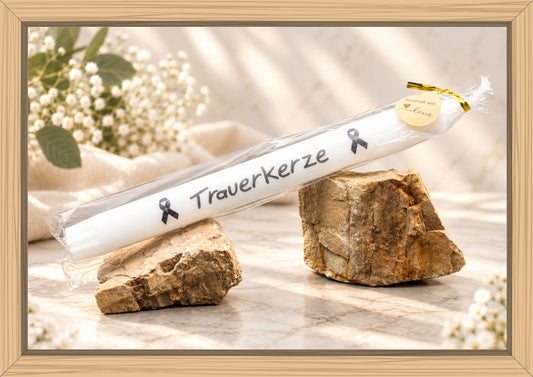 Kerze 240 "Trauerkerze"