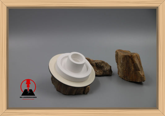 Stabkerzenhalter groß rund