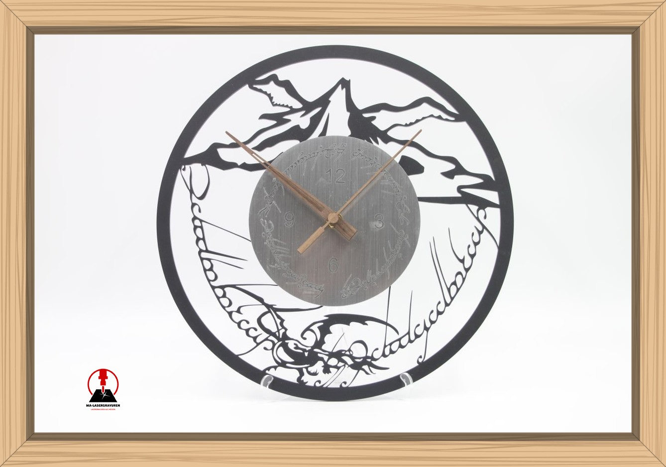 Wanduhr "Herr der Ringe"