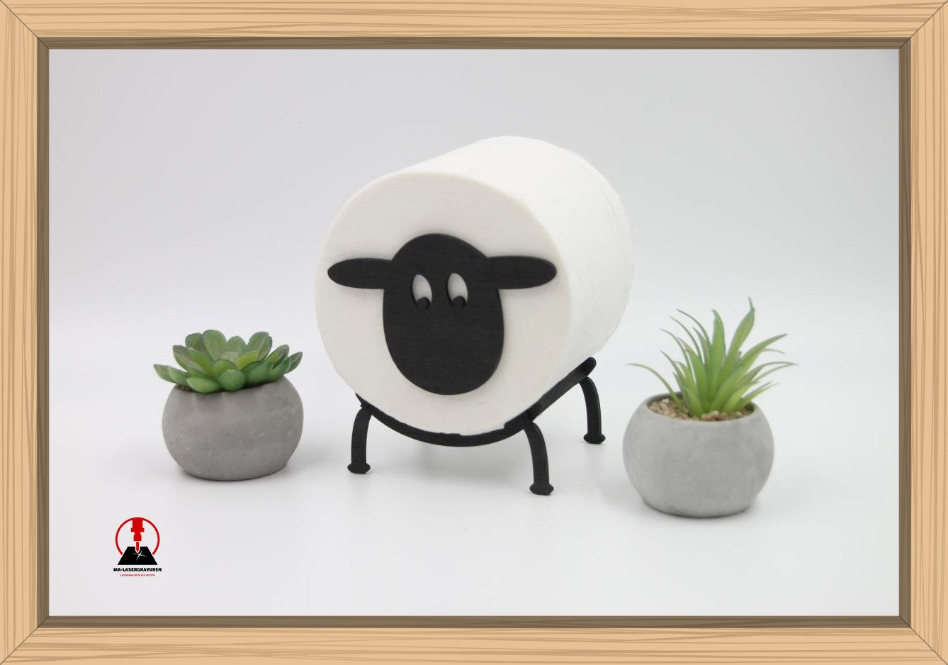 Toilettenpapierhalter "Shaun das Schaf"