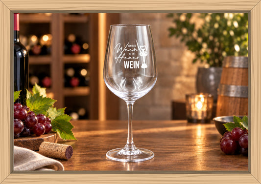 Weinglas Aveiro (Rotwein) - Der beste Wein ist ein offener