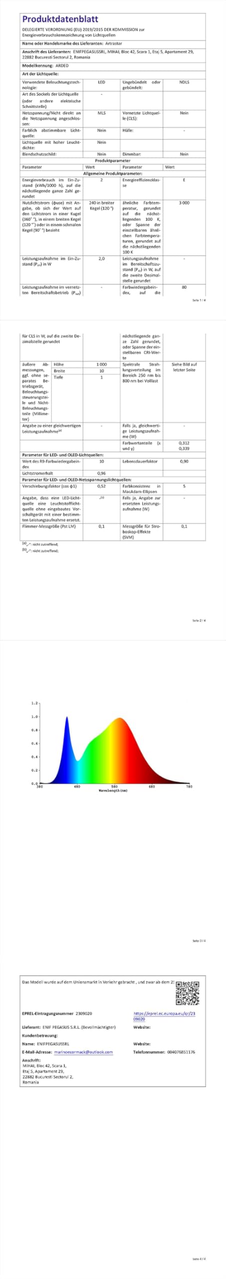 LED Fuß 70 mm RGB